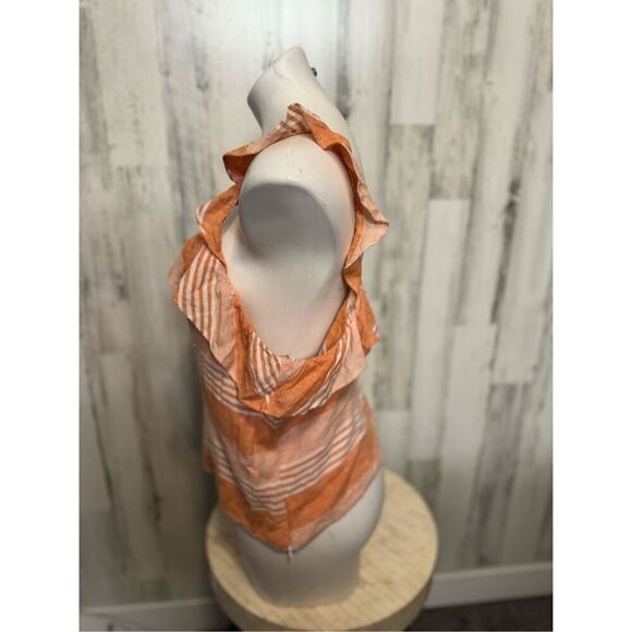 New York & company Orange blouse - Picture 2 of 5